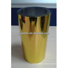 Gold Coated Metallized PET film